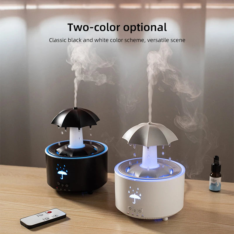 CloudRain Mist Diffuser β Raindrop Humidifier