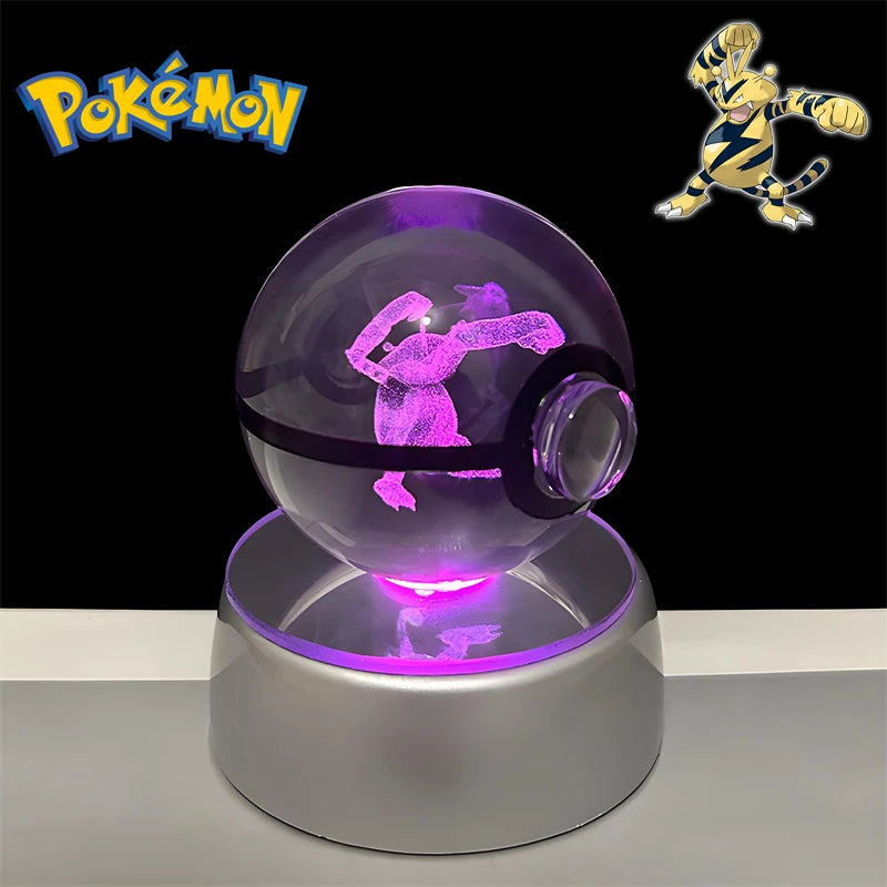 3D Pokémon Crystal Ball Night Light