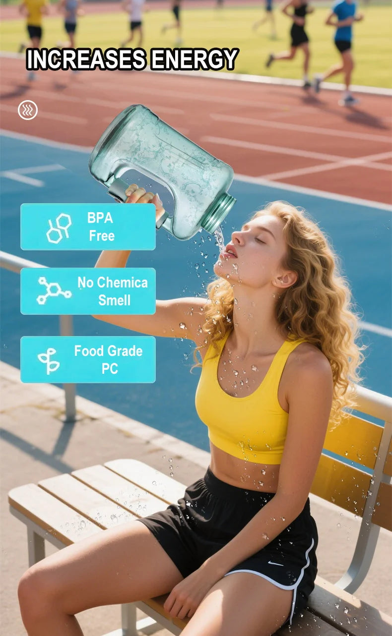 1.5L Hydrogen Water Bottle | Boost Energy, Detox & Radiate Naturally