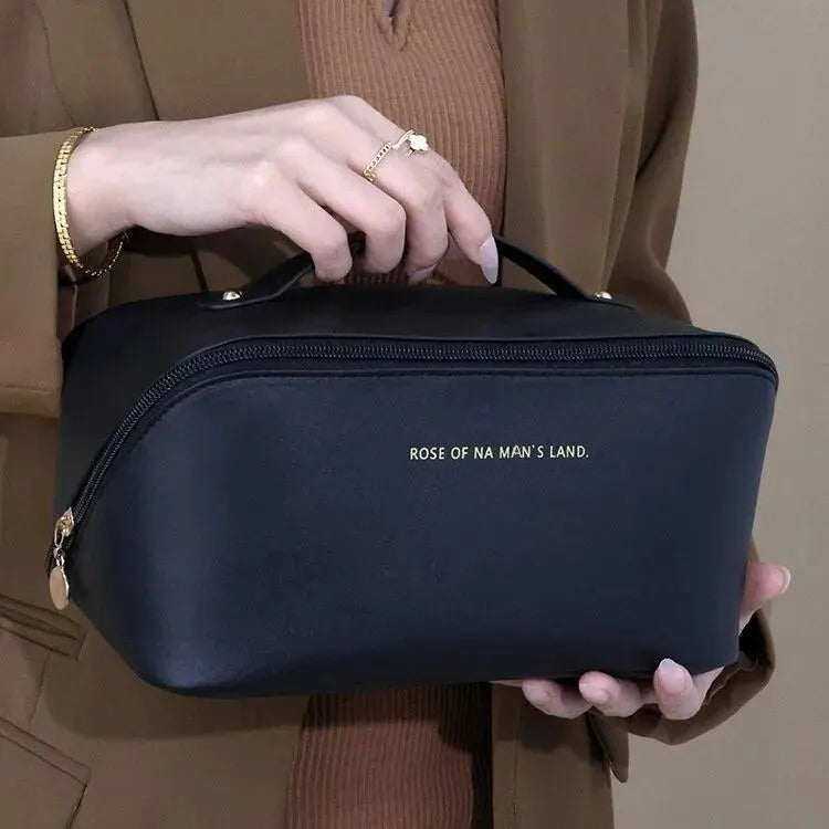 Luxury PU Travel Makeup Bag for Women