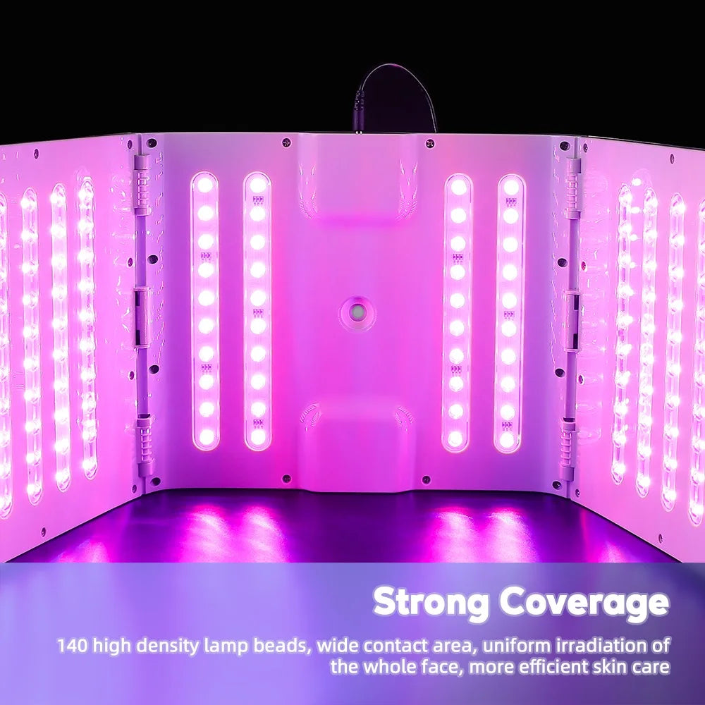 7-Color LED Face Mask & Nano Mist Spa