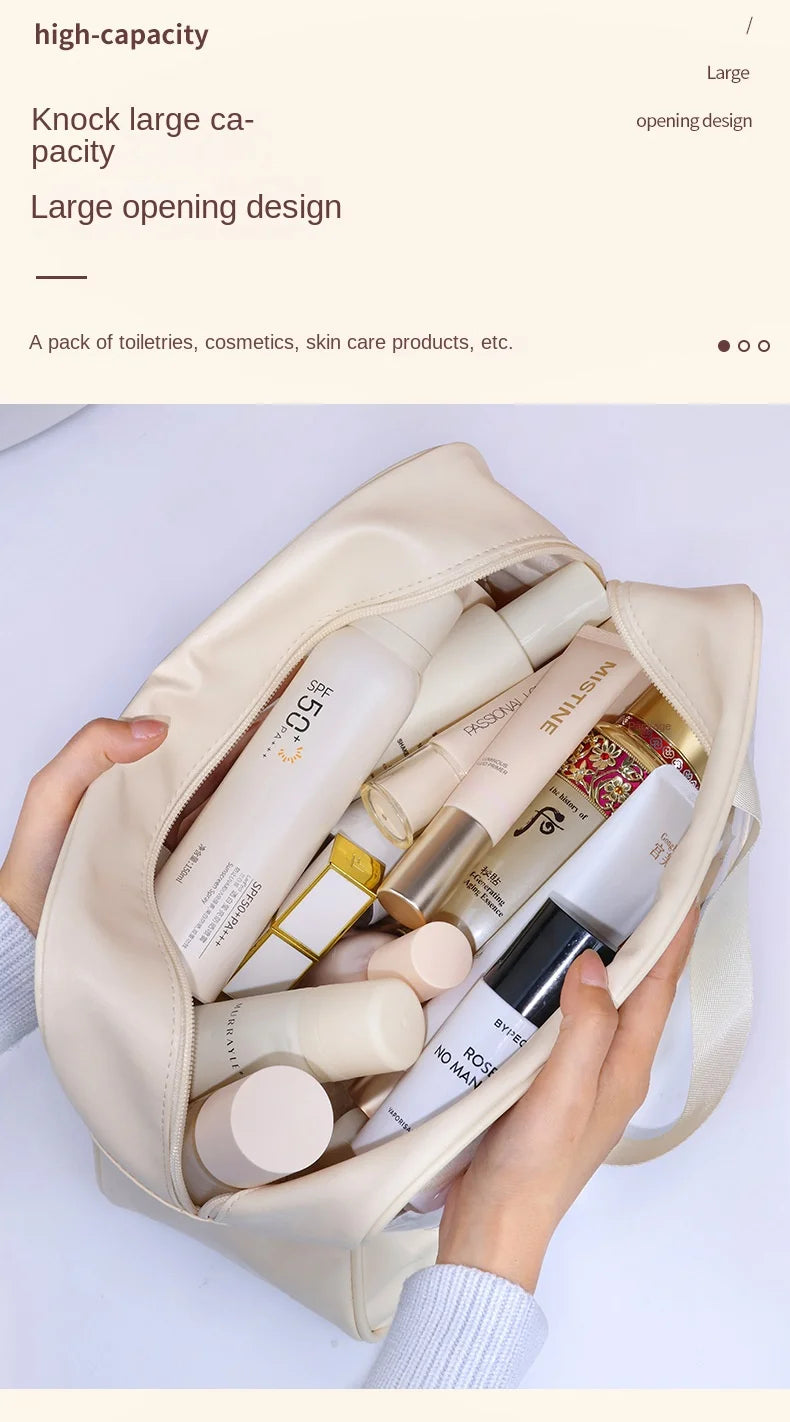 TravelGlow Multi-Use Transparent Cosmetic Bag