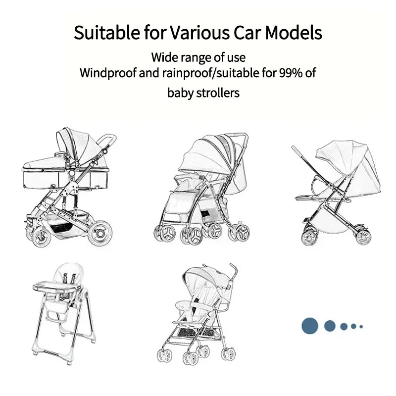 Universal Stroller Rain Cover