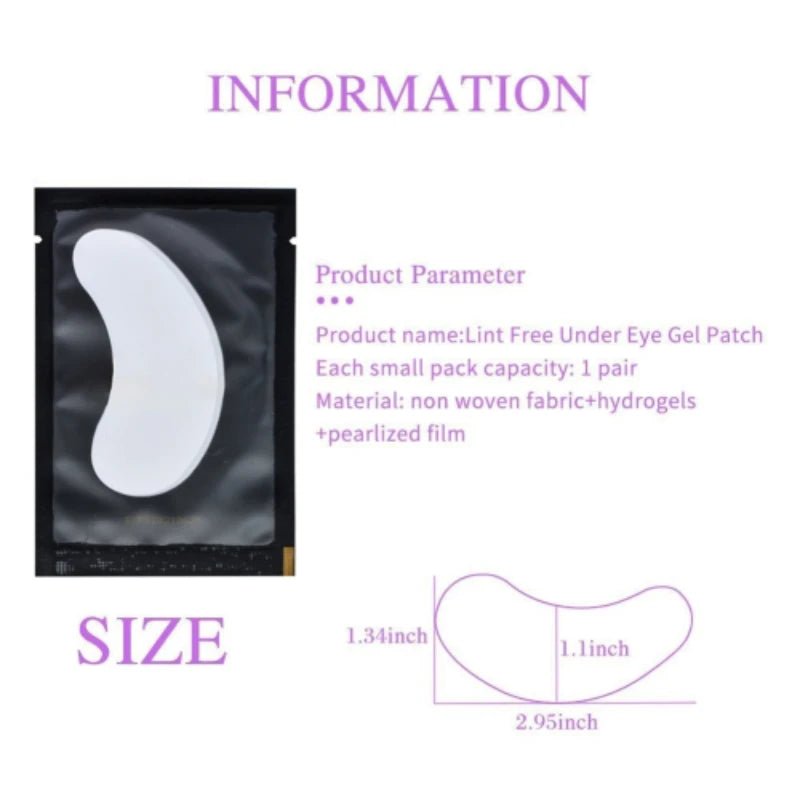 Lint-Free Under Eye Gel Pads