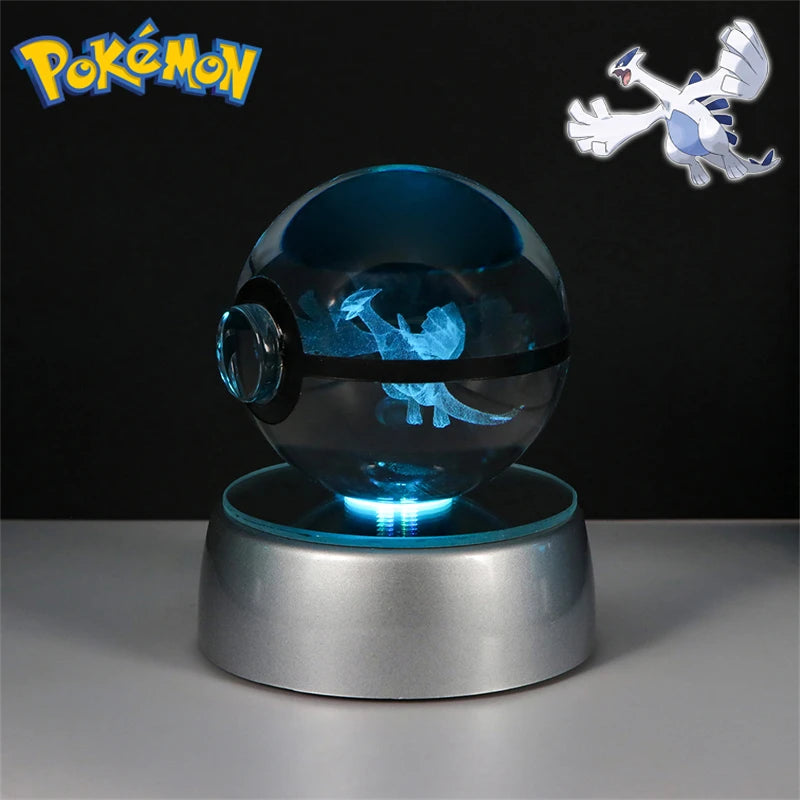 3D Pokémon Crystal Ball Night Light
