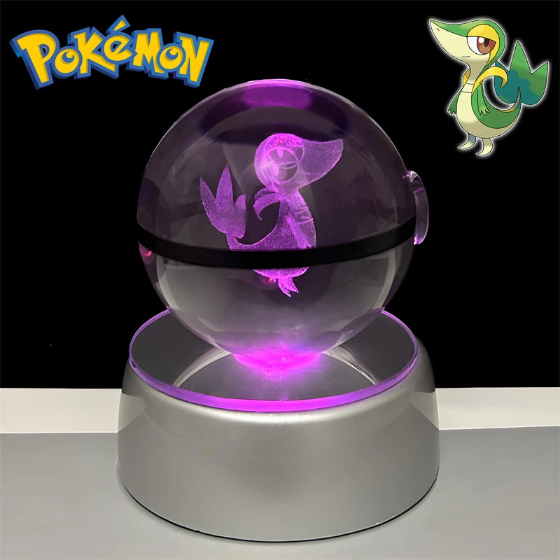 3D Pokémon Crystal Ball Night Light