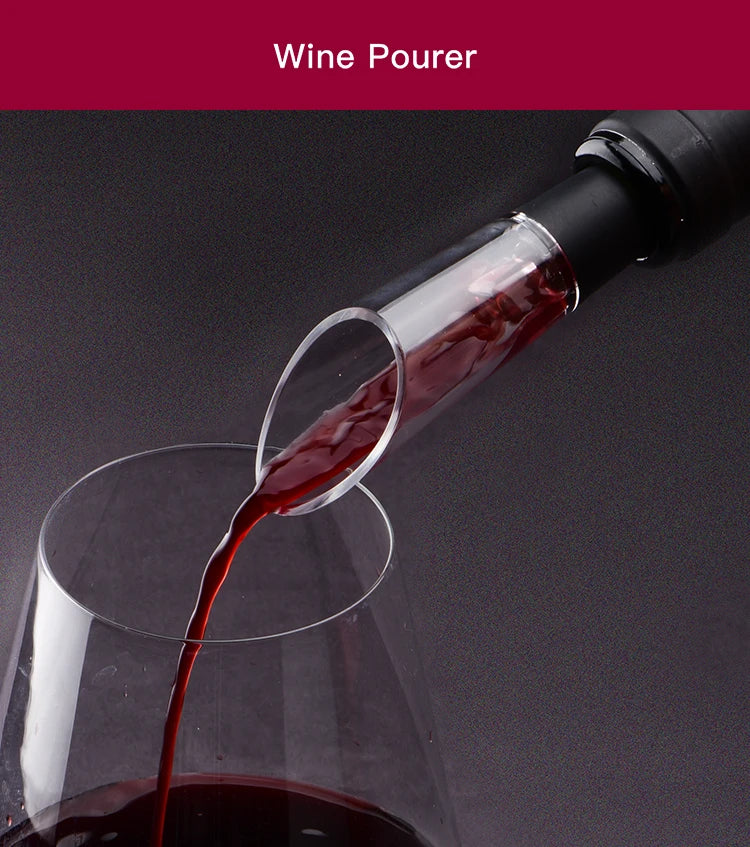 Electric Wine Opener Set with Charging Base