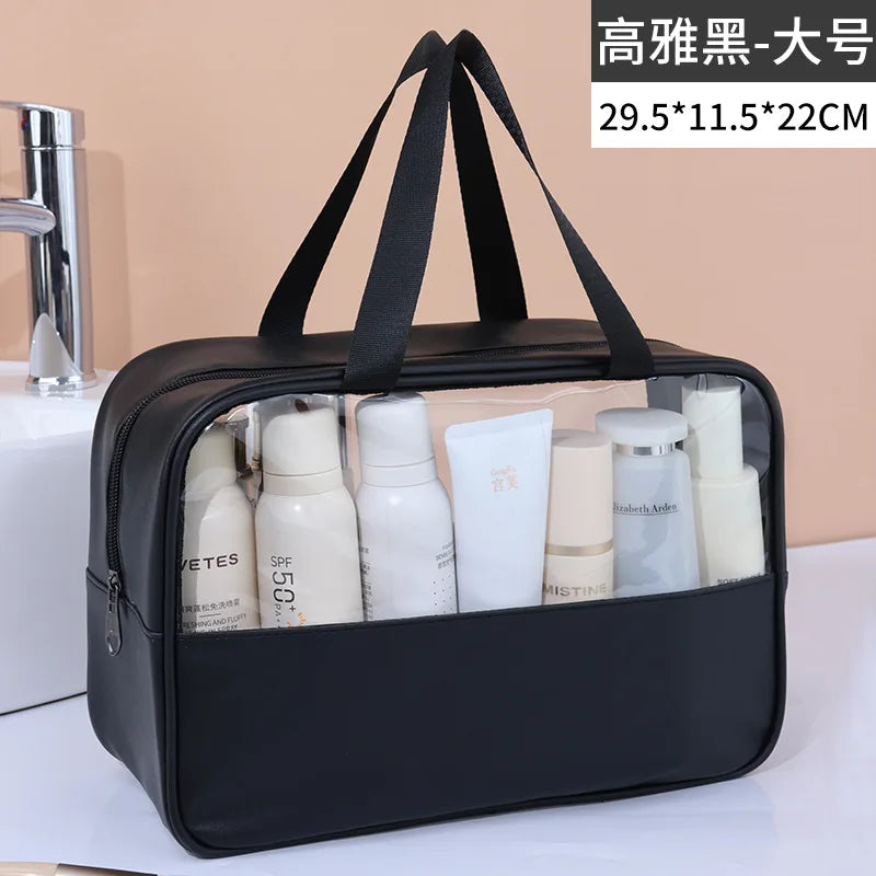 TravelGlow Multi-Use Transparent Cosmetic Bag