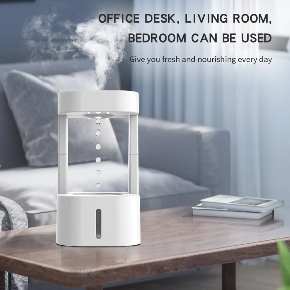 Anti-Gravity Water Drop Humidifier