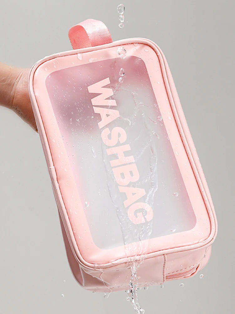 3-in-1 Transparent Travel Makeup Bags