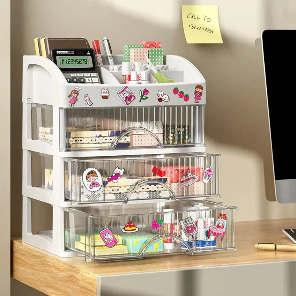 Multi-Layer Makeup & Jewelry Organizer