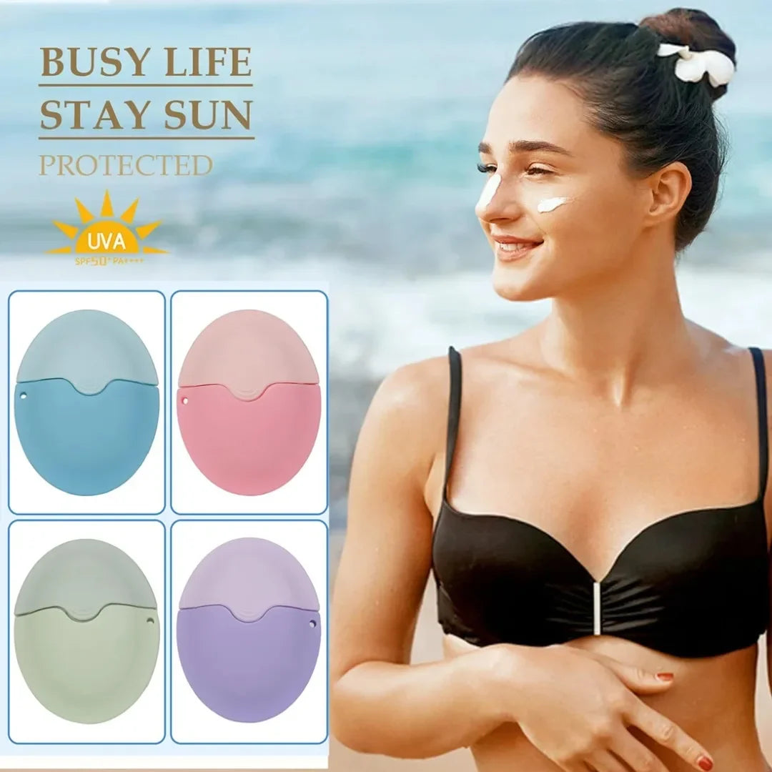 Refillable Suncream Applicator β Mess-Free, Roll-On Lotion Tool