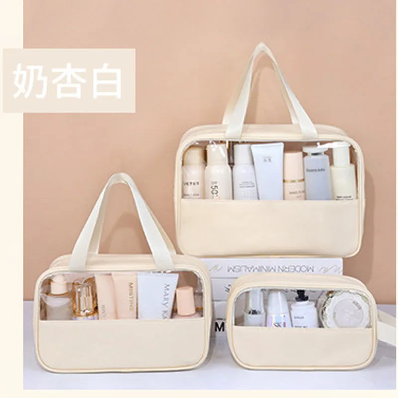TravelGlow Multi-Use Transparent Cosmetic Bag