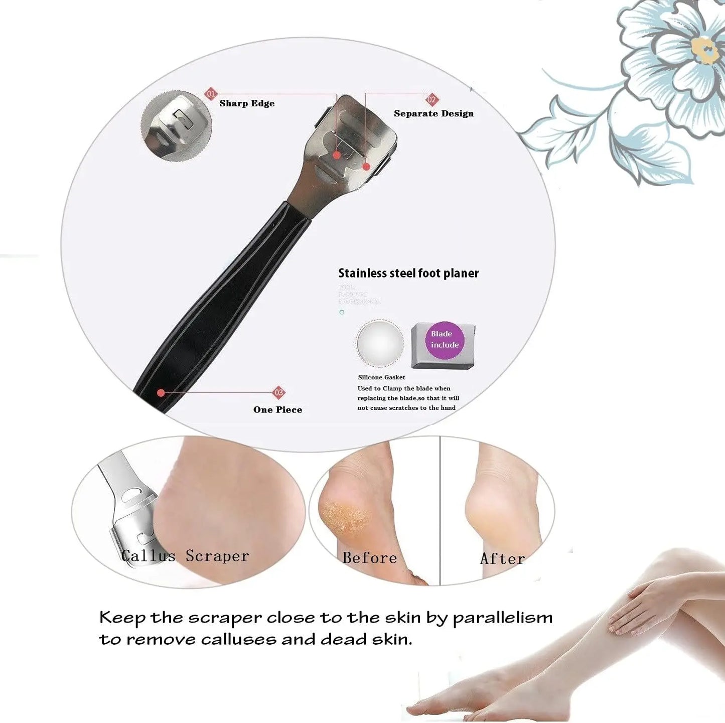 8/10/15/23-in-1 Pedicure Kit β Professional Stainless Steel Foot Care Set for Smooth, Soft Feet