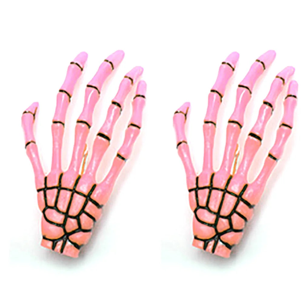 Skeleton Hand Hair Clips (1/2 Pcs)for Halloween