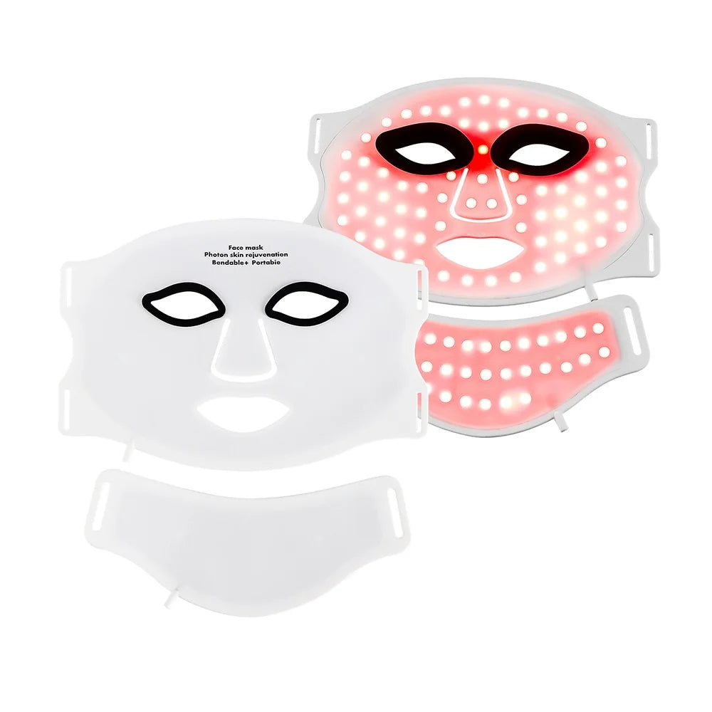 7-Color Wireless LED Face + Neck Mask