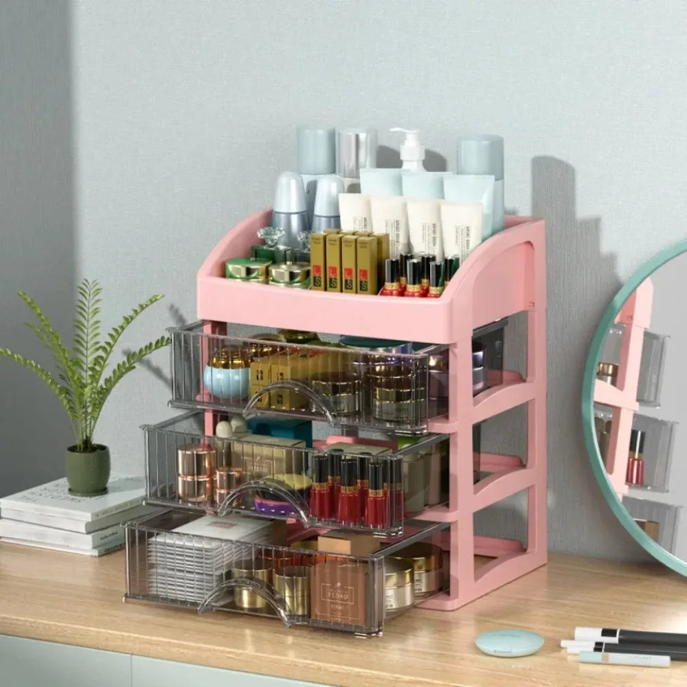 Multi-Layer Makeup & Jewelry Organizer