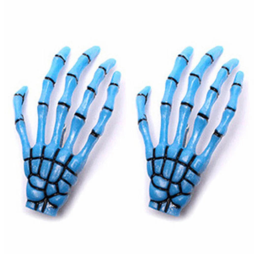Skeleton Hand Hair Clips (1/2 Pcs)for Halloween