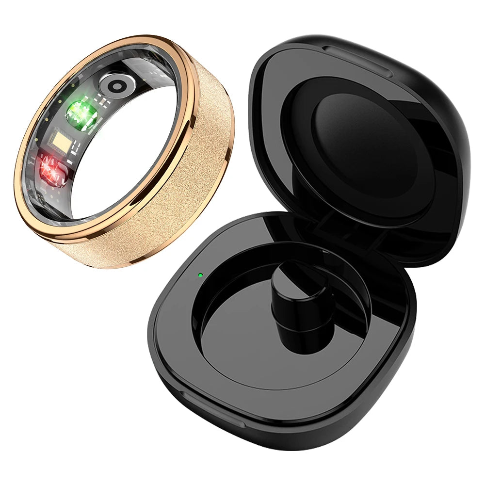 COLMI R10 Smart Ring with Charging Case – Sleek Health & Sleep Tracker for Men & Women