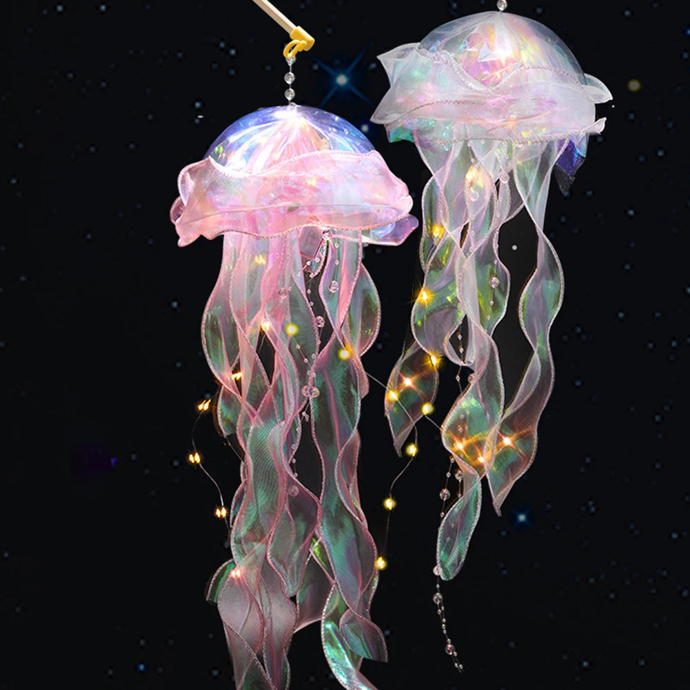 LED Jellyfish Night Lamp
