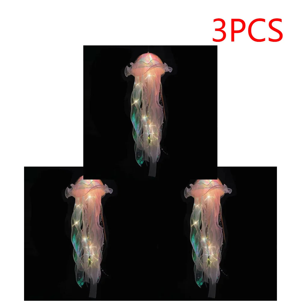 LED Jellyfish Night Lamp
