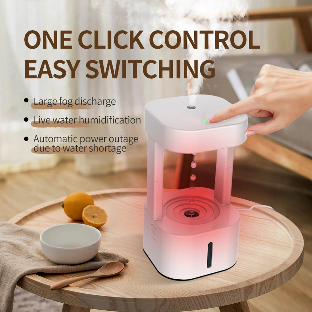 Anti-Gravity Water Drop Humidifier