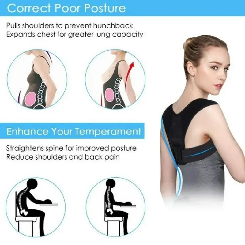 Adjustable Hunchback Posture Corrector Belt