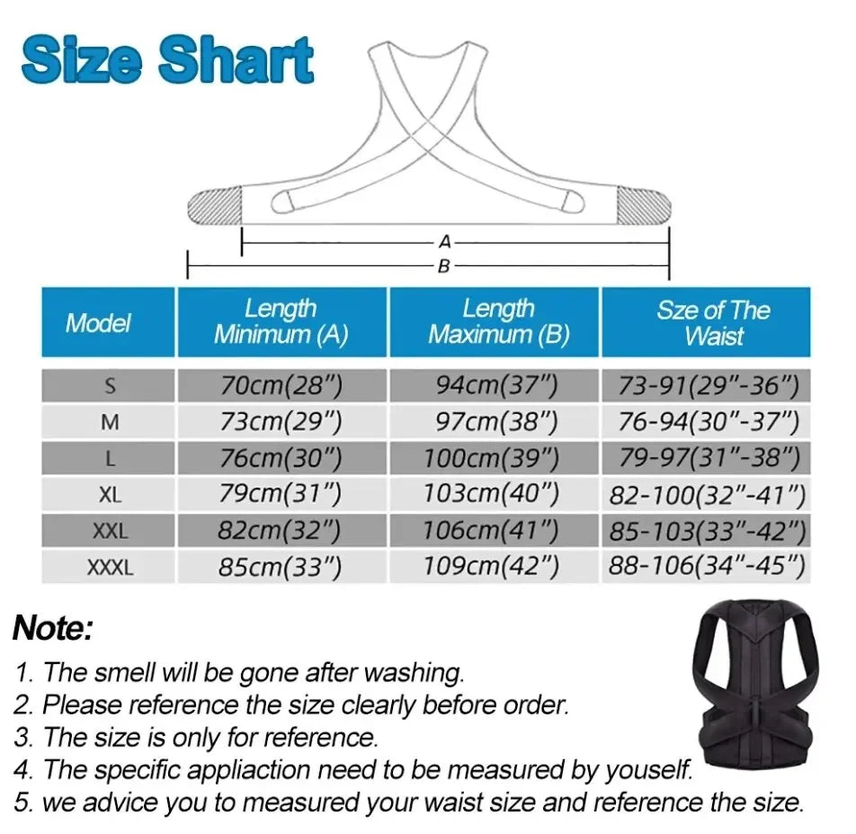 Adjustable Back Posture Corrector for Kids & Teens