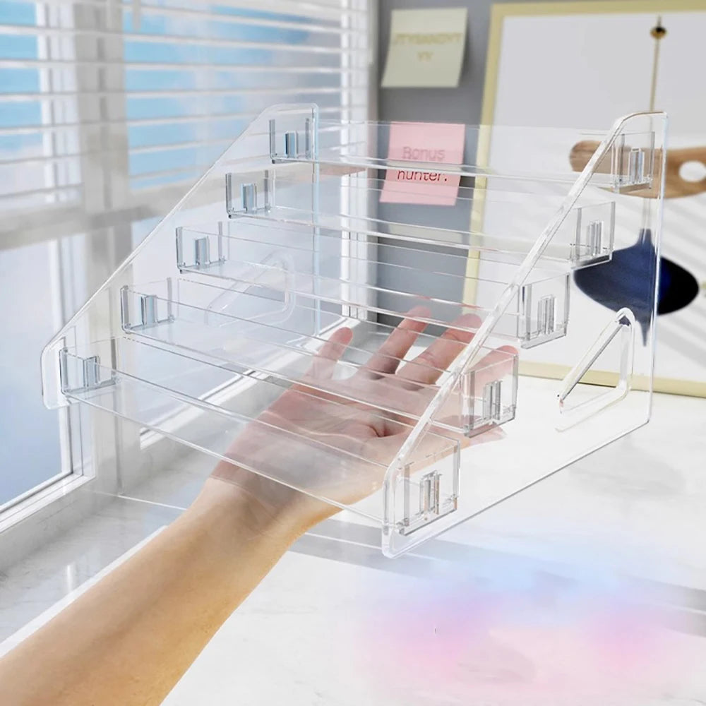 Clear Acrylic Makeup Organizer