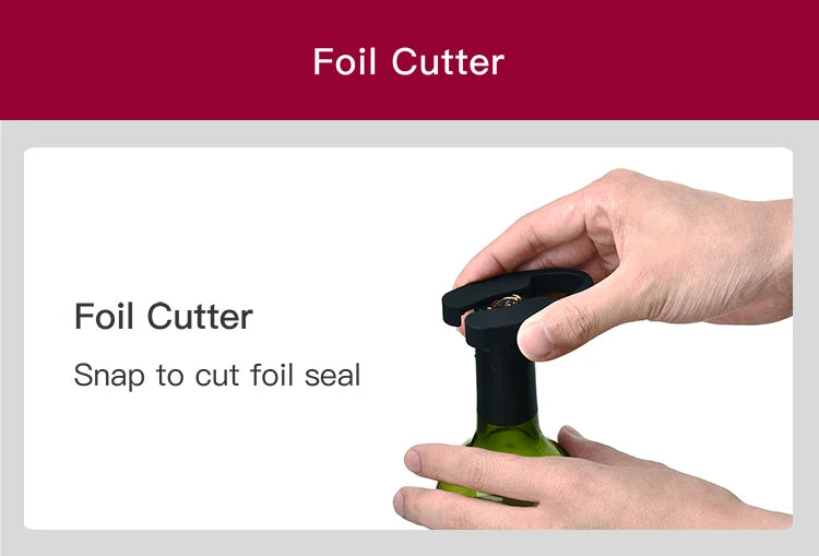 Electric Wine Opener Set with Charging Base