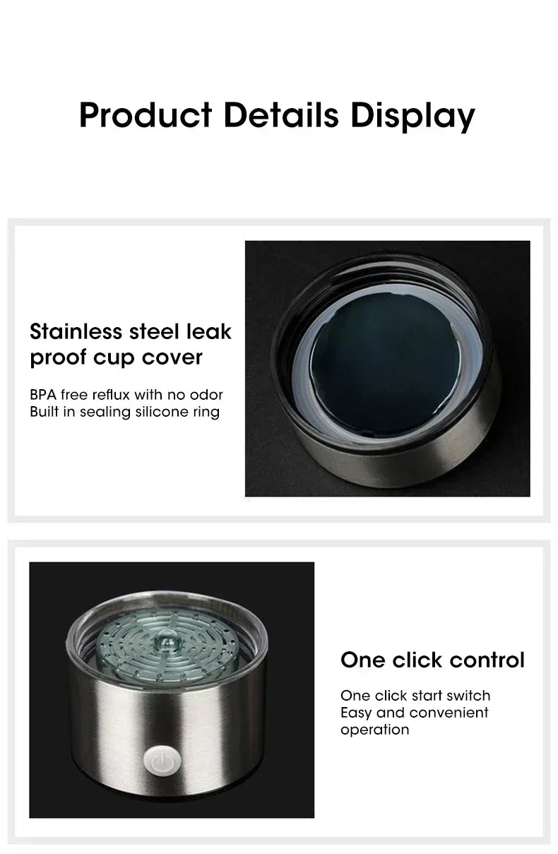 420ml Hydrogen-Rich Water Bottle