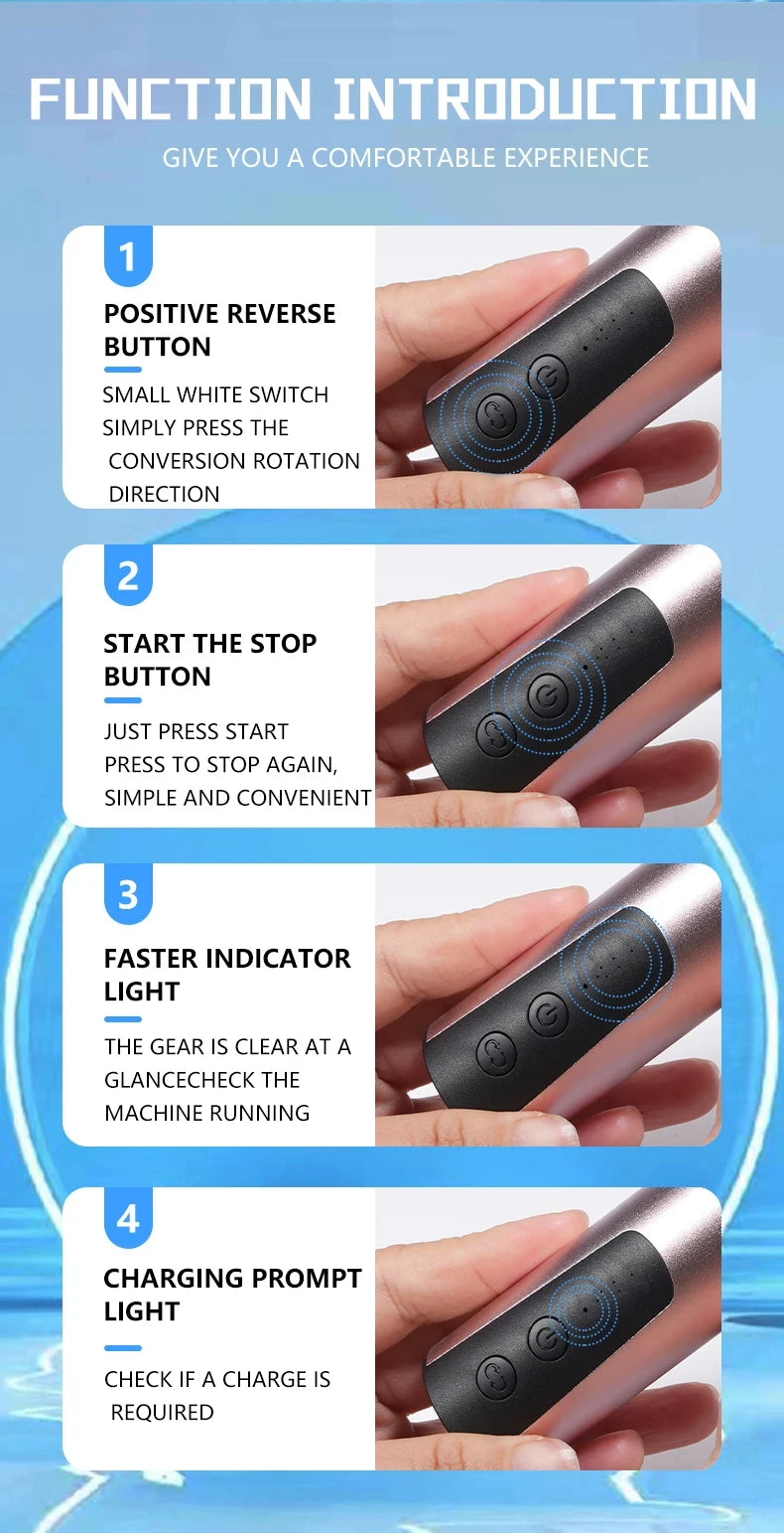 Electric Foot File Callus Remover