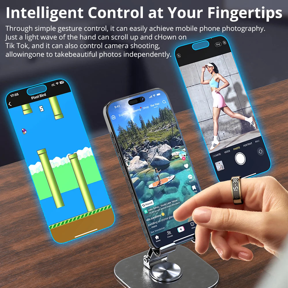 COLMI R12 Smart Ring with Display & Touch