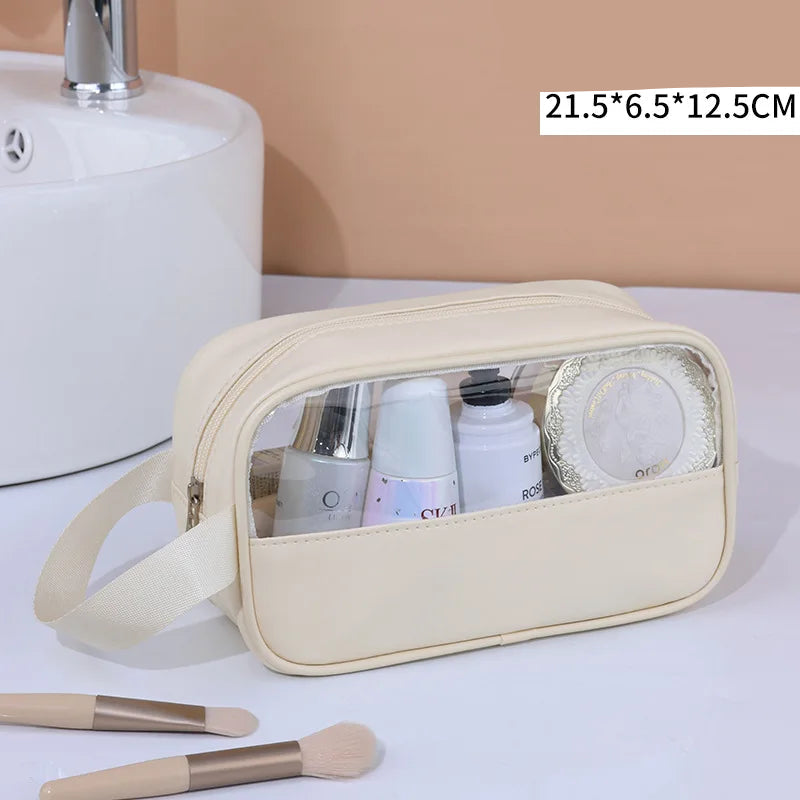TravelGlow Multi-Use Transparent Cosmetic Bag