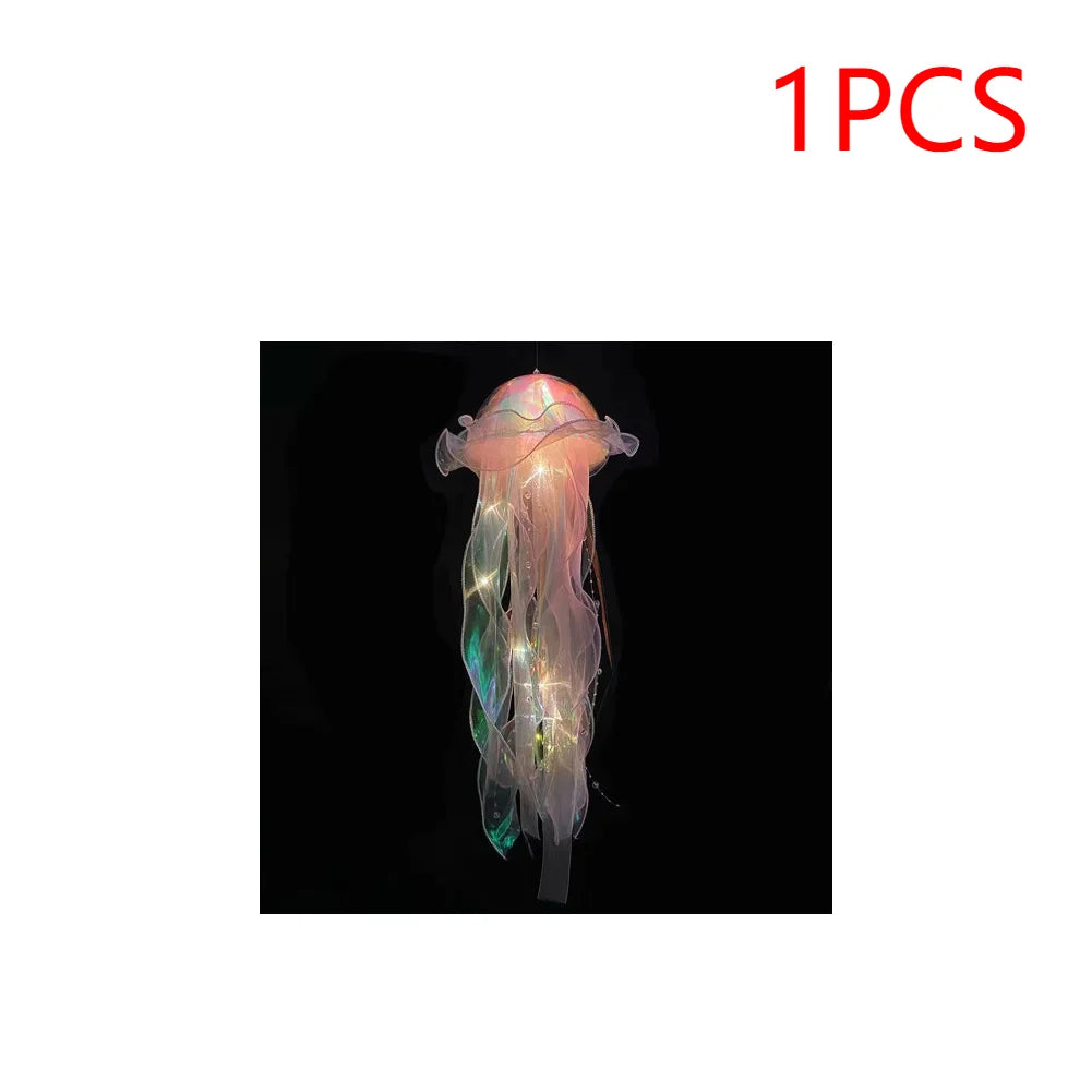 LED Jellyfish Night Lamp