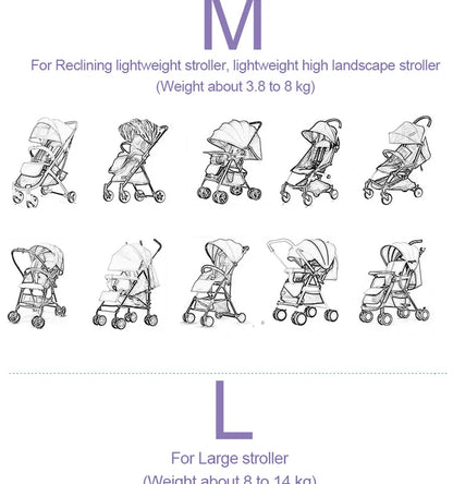 EVA Stroller Rain Cover