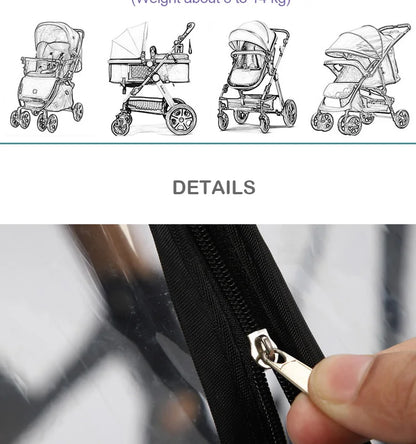EVA Stroller Rain Cover