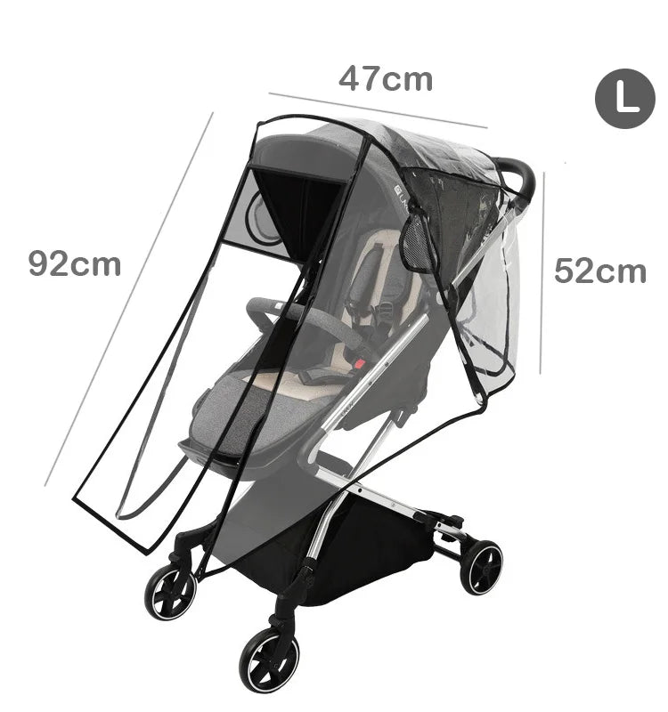 EVA Stroller Rain Cover