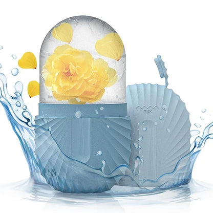 Cool Sculpt Ice Cube Face Roller – For Glow, Contour & Calm Skin