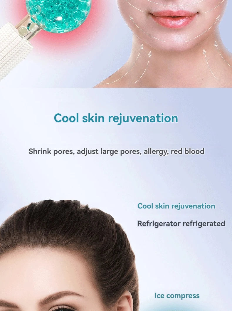 2-Piece Cooling Ice Globes for Face & Eyes