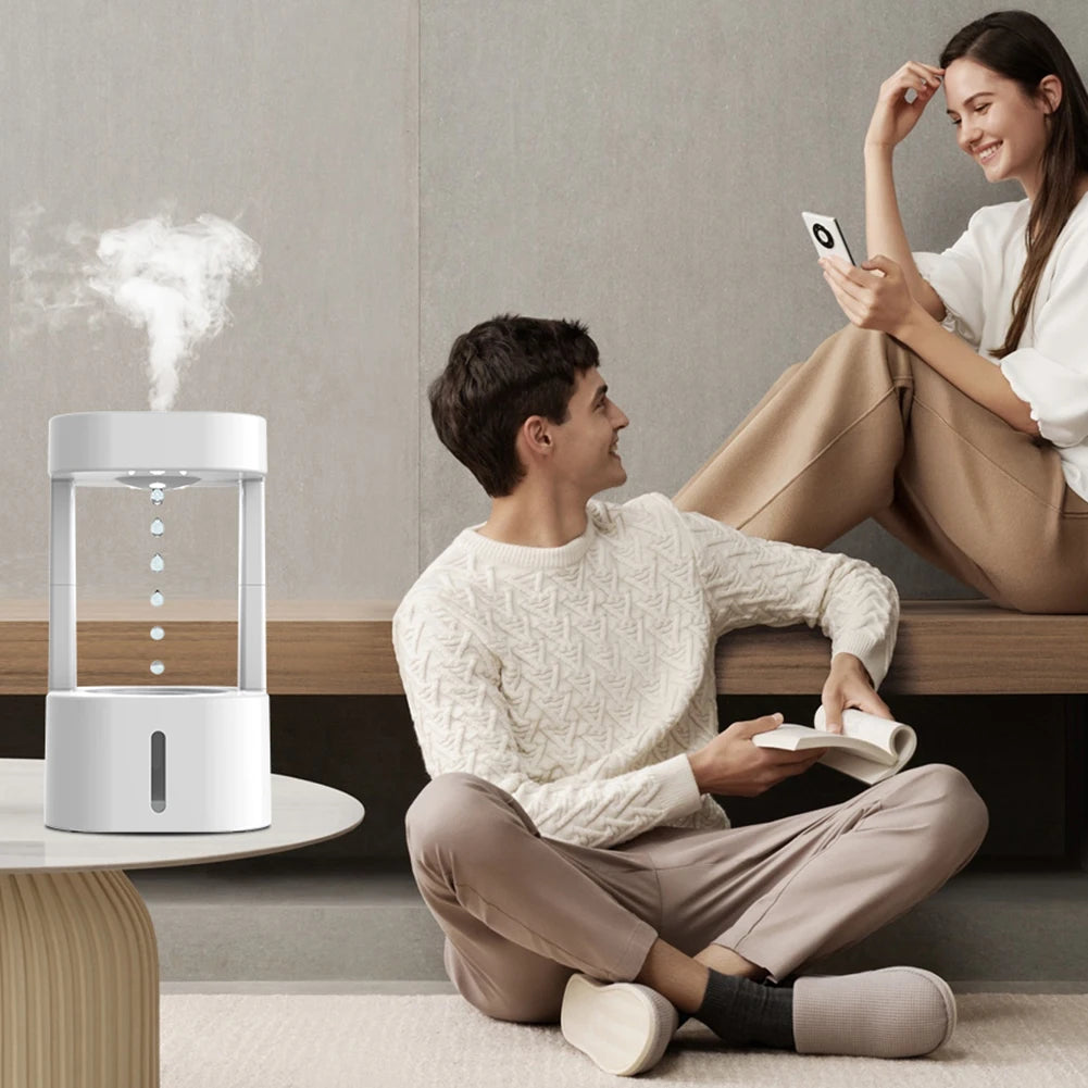 Anti-Gravity Water Drop Humidifier