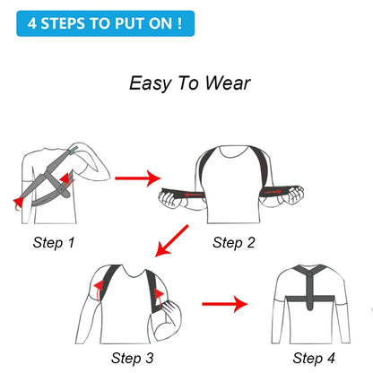 Adjustable Hunchback Posture Corrector Belt