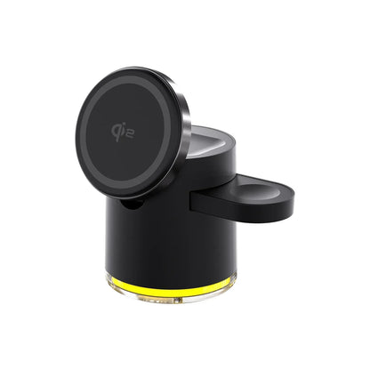 4-in-1 Qi2 Fast Wireless Charging Dock + Night Light – For iPhone, AirPods & Apple Watch