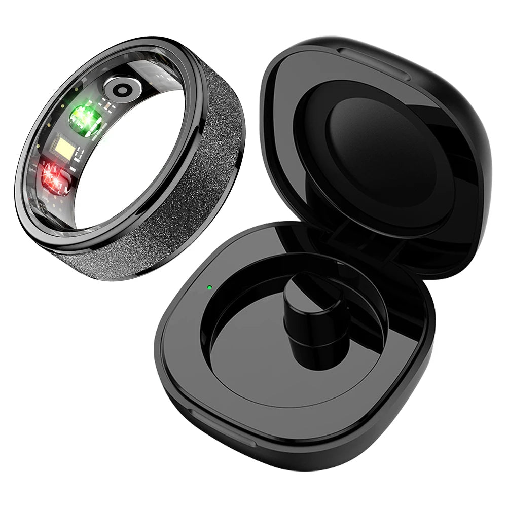 COLMI R10 Smart Ring with Charging Case – Sleek Health & Sleep Tracker for Men & Women