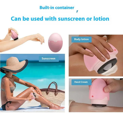 Refillable Suncream Applicator – Mess-Free, Roll-On Lotion Tool