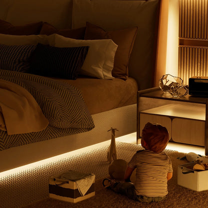 COB USB LED Light Strip with Touch Dimmer – Flexible Glow