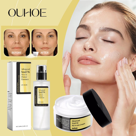 Ouhoe Snail Collagen Face Cream – 92% Mucin Repair