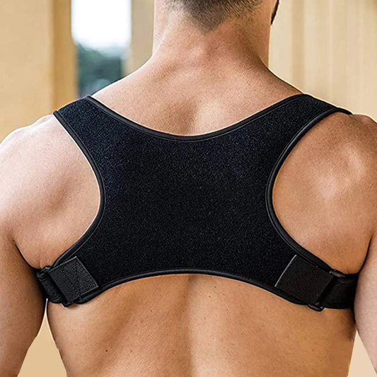 Adjustable Posture Corrector Belt – Upper Back & Shoulder Support