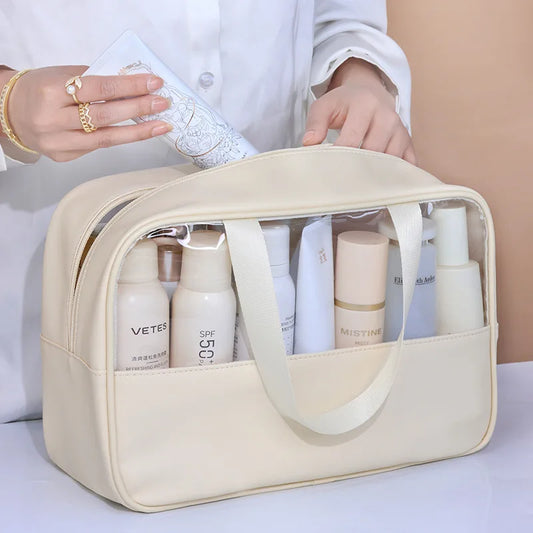 TravelGlow Multi-Use Transparent Cosmetic Bag