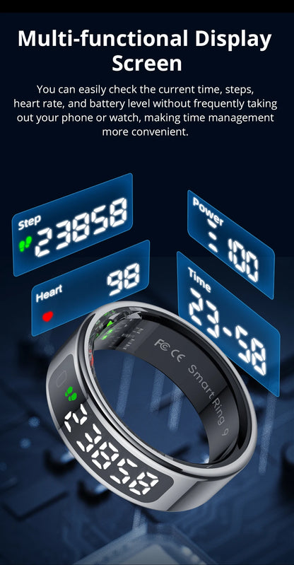 COLMI R12 Smart Ring with Display & Touch